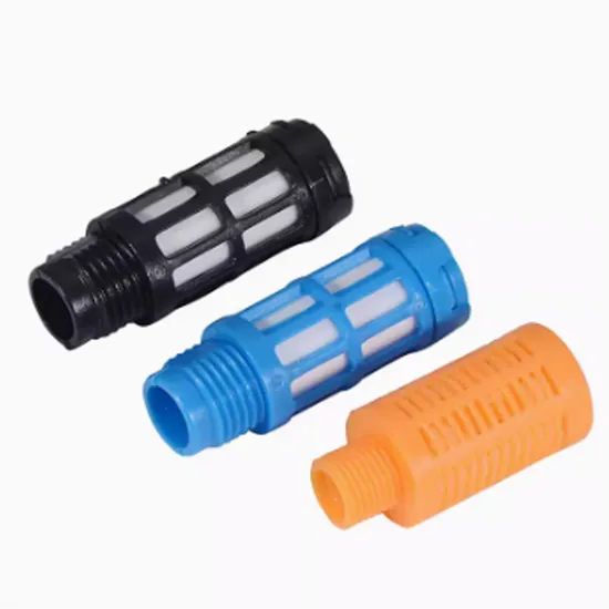G1/8 Plastic Muffler for Pneumatic Solenoid Valve